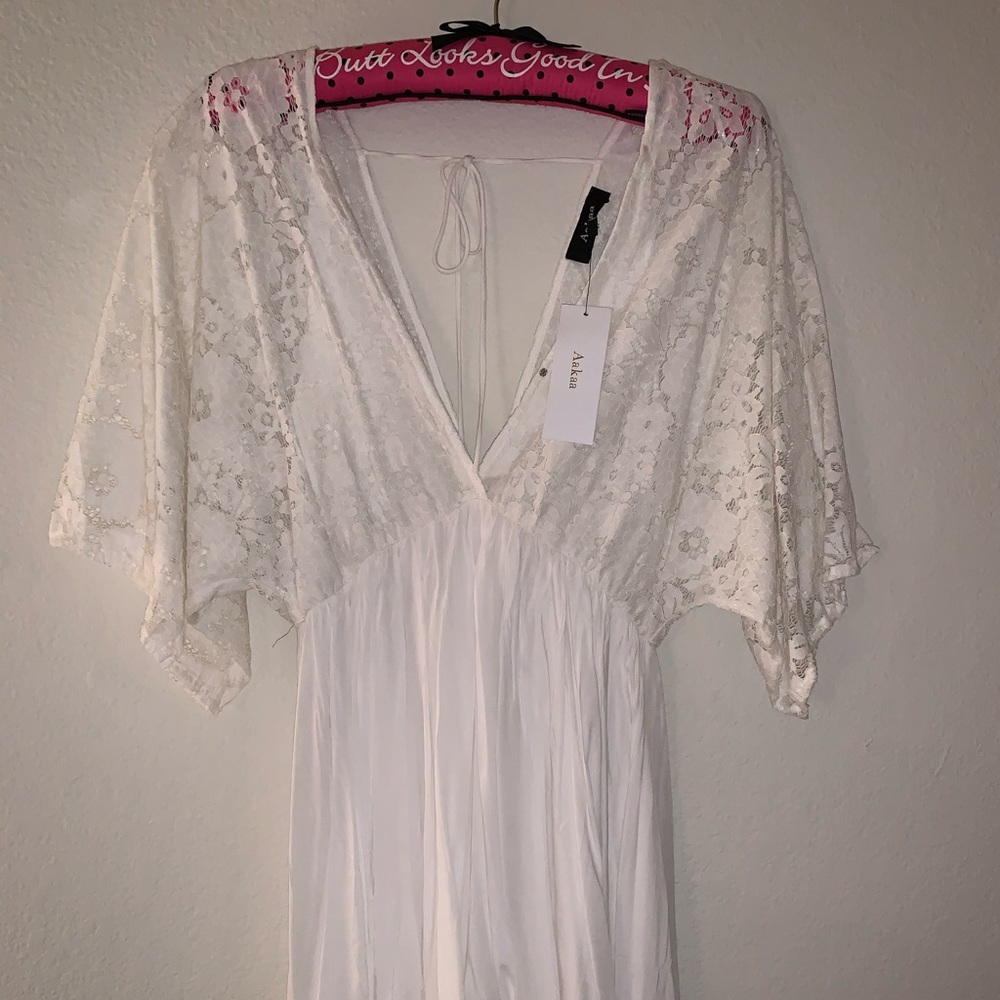White sundress, new with tags.